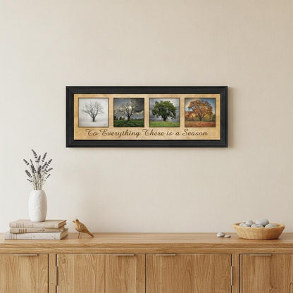There is a Season Big Trees Black Framed Print Wall Art HomeRoots