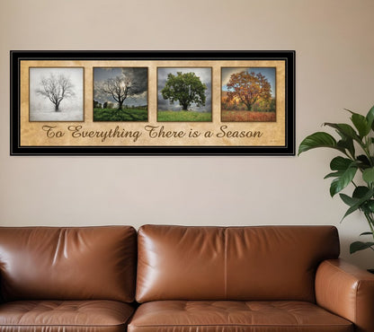 There is a Season Big Trees Black Framed Print Wall Art HomeRoots