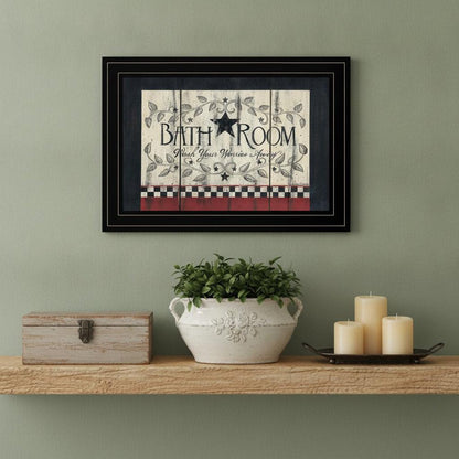 Bathroom 3 Black Framed Print Bathroom Wall Art HomeRoots