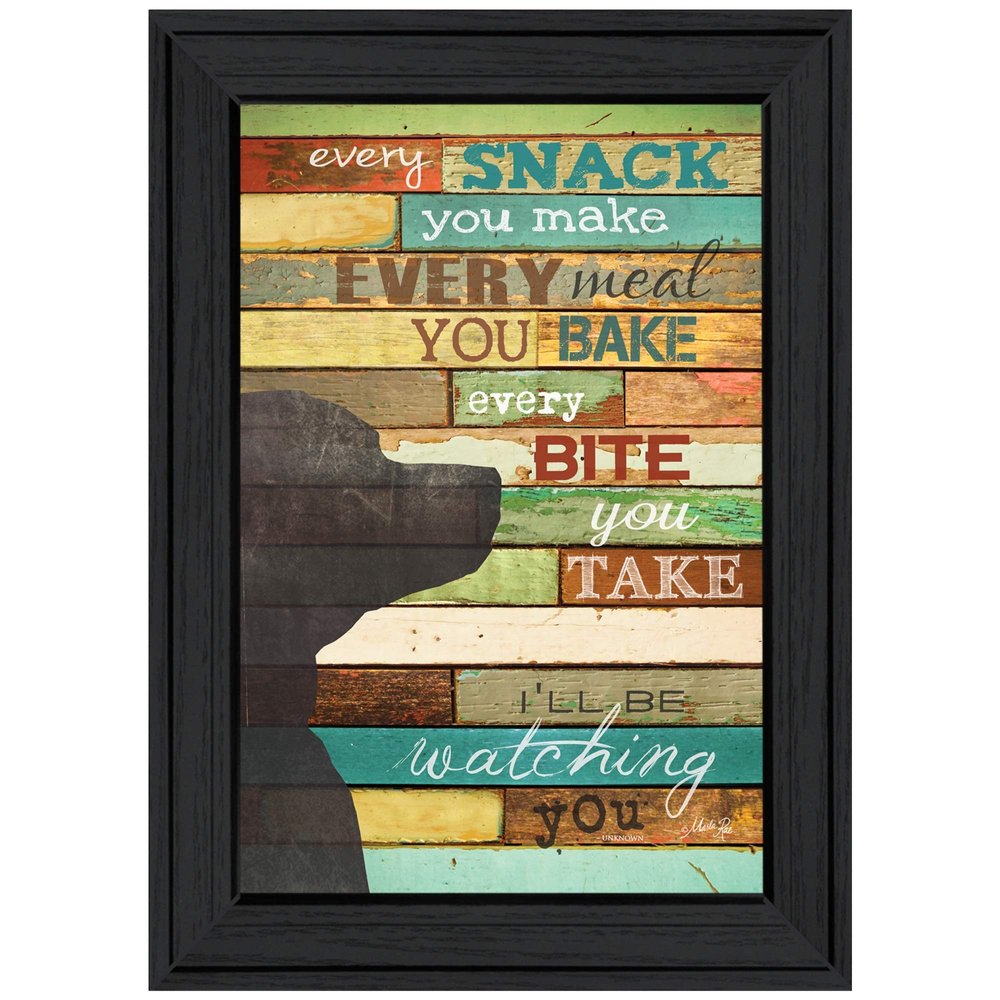 Ill Be Watching You 2 Black Framed Print Wall Art HomeRoots