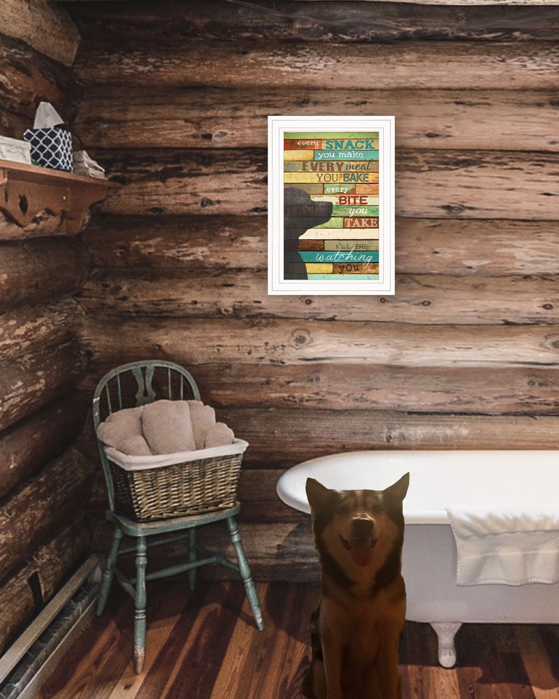 Ill Be Watching You 2 Black Framed Print Wall Art HomeRoots