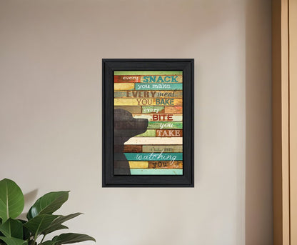 Ill Be Watching You 2 Black Framed Print Wall Art HomeRoots