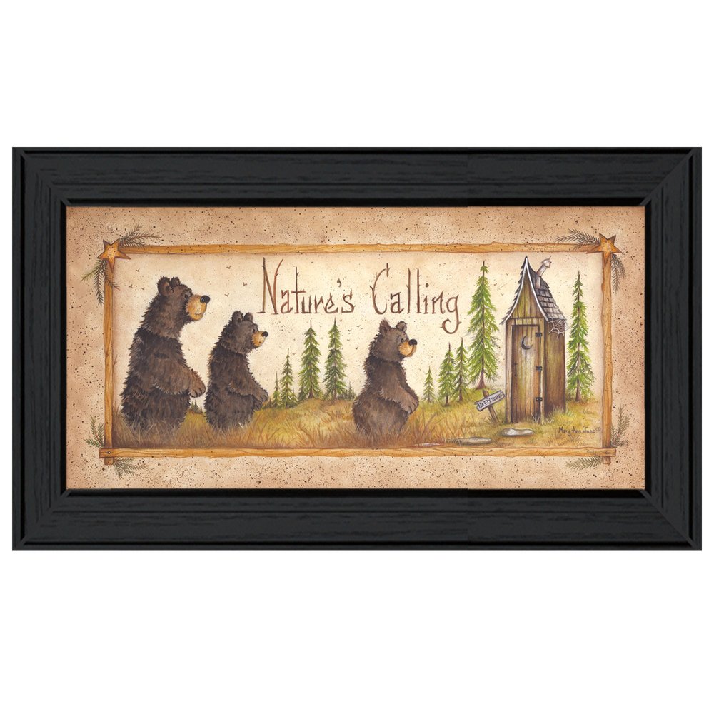 Natures Calling 1 Black Framed Print Wall Art HomeRoots