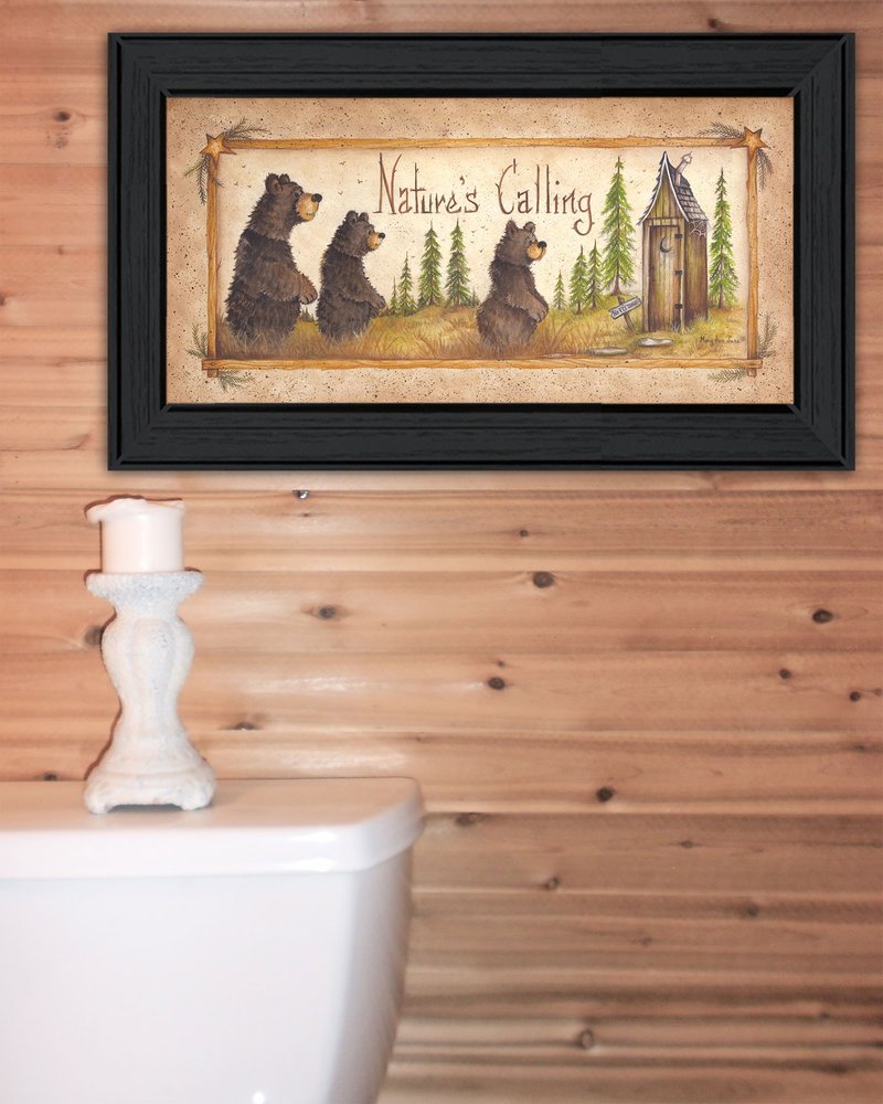 Natures Calling 1 Black Framed Print Wall Art HomeRoots