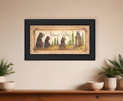 Natures Calling 1 Black Framed Print Wall Art HomeRoots