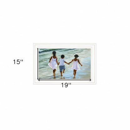 Family and Friends 2 White Framed Print Wall Art HomeRoots