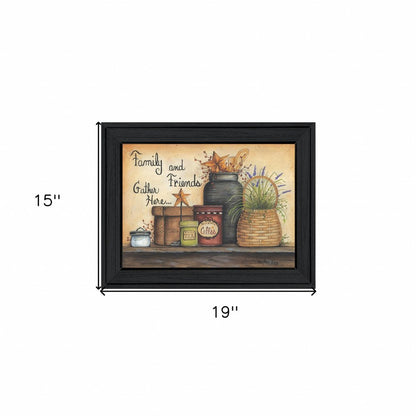 Family and Friends 3 Black Framed Print Wall Art HomeRoots