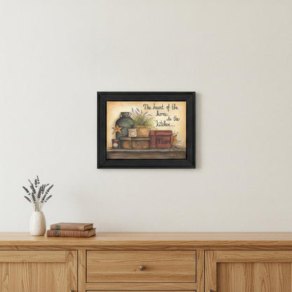 Heart of the Home 7 Black Framed Print Kitchen Wall Art HomeRoots