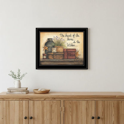 Heart of the Home 8 Black Framed Print Kitchen Wall Art HomeRoots