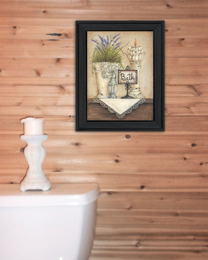 Bath Print 2 Black Framed Print Bathroom Wall Art HomeRoots