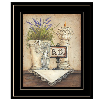 Bath Print 3 Black Framed Print Bathroom Wall Art HomeRoots
