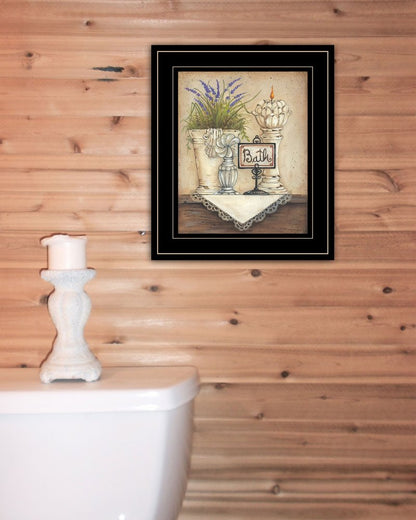 Bath Print 3 Black Framed Print Bathroom Wall Art HomeRoots