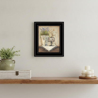 Bath Print 3 Black Framed Print Bathroom Wall Art HomeRoots