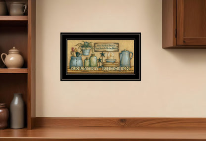 Country Kitchen 7 Black Framed Print Kitchen Wall Art HomeRoots