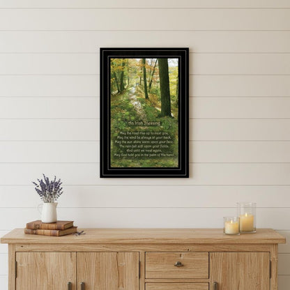 Irish Blessing 2 Black Framed Print Wall Art HomeRoots