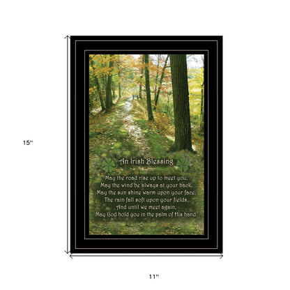 Irish Blessing 2 Black Framed Print Wall Art HomeRoots