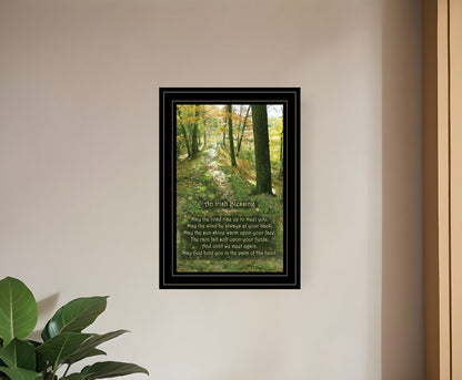 Irish Blessing 2 Black Framed Print Wall Art HomeRoots