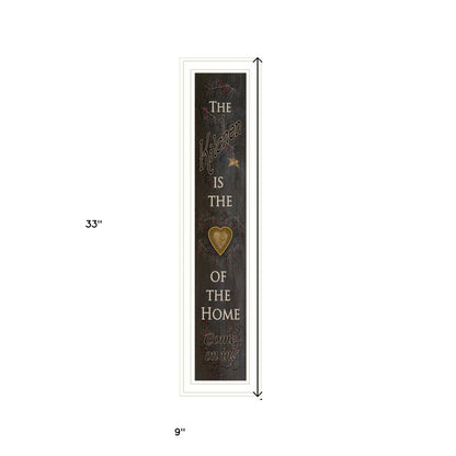 Kitchen is the Heart of the Home 19 White Framed Print Kitchen Wall Art HomeRoots