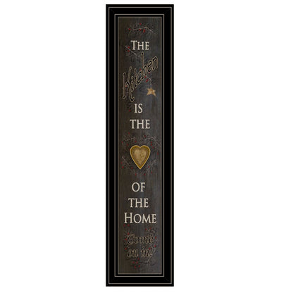 Kitchen is the Heart of the Home 20 Black Framed Print Kitchen Wall Art HomeRoots