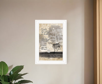 Live Your Dreams White Framed Print Wall Art HomeRoots