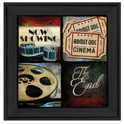At the Movies I 2 Black Framed Print Wall Art HomeRoots