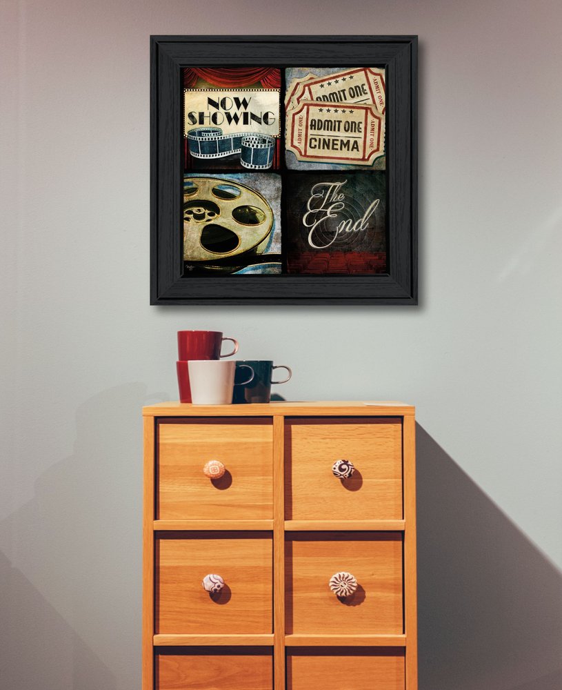 At the Movies I 2 Black Framed Print Wall Art HomeRoots