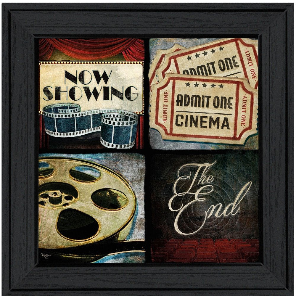 At the Movies I 2 Black Framed Print Wall Art HomeRoots