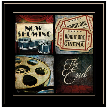 At The Movies I 3 Black Framed Print Wall Art HomeRoots