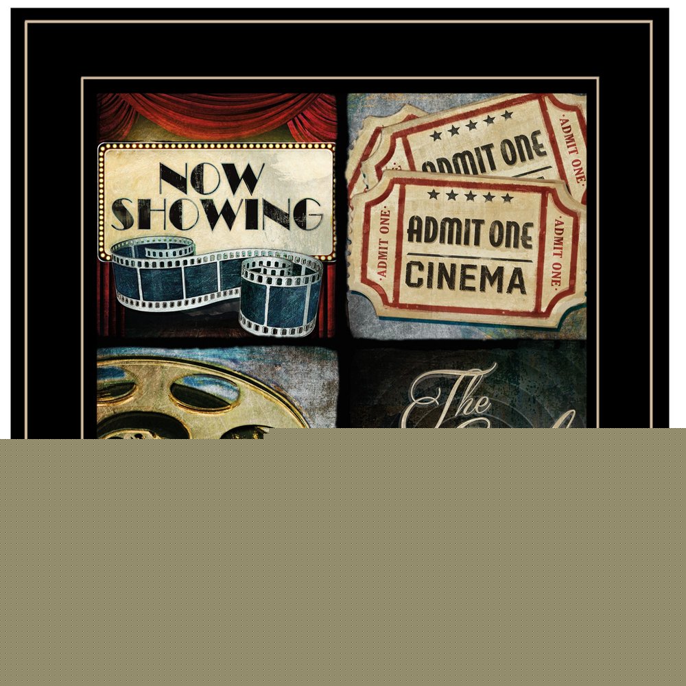 At The Movies I 3 Black Framed Print Wall Art HomeRoots