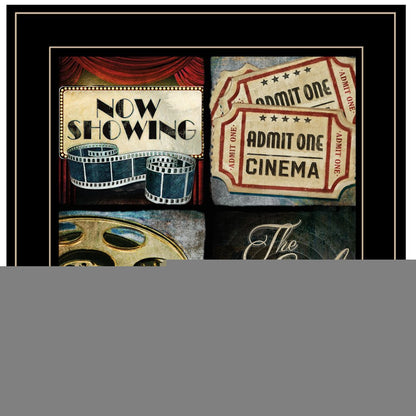 At The Movies I 3 Black Framed Print Wall Art HomeRoots