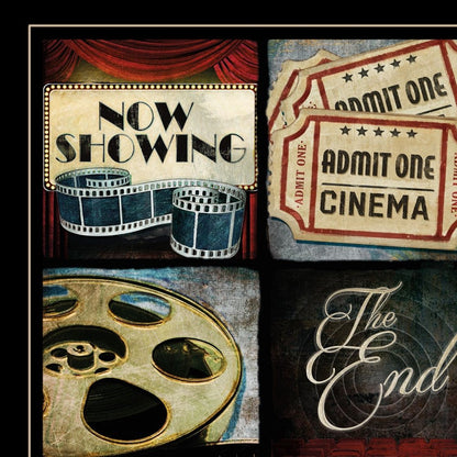 At The Movies I 3 Black Framed Print Wall Art HomeRoots