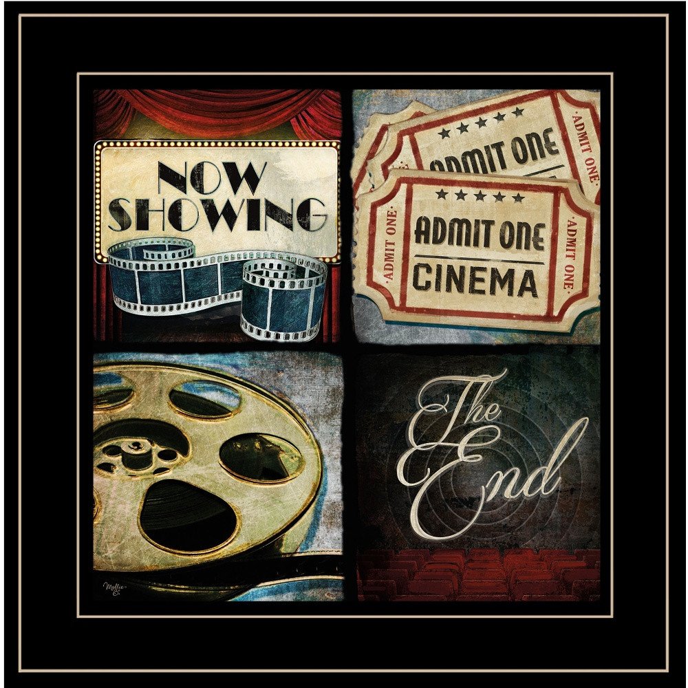 At The Movies I 3 Black Framed Print Wall Art HomeRoots