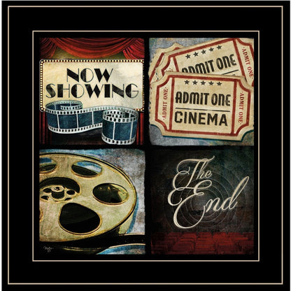 At The Movies I 3 Black Framed Print Wall Art HomeRoots