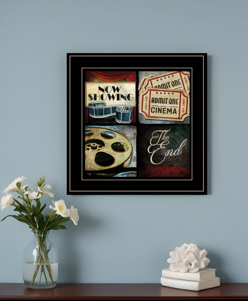 At The Movies I 3 Black Framed Print Wall Art HomeRoots