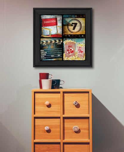At The Movies 4 Black Framed Print Wall Art HomeRoots