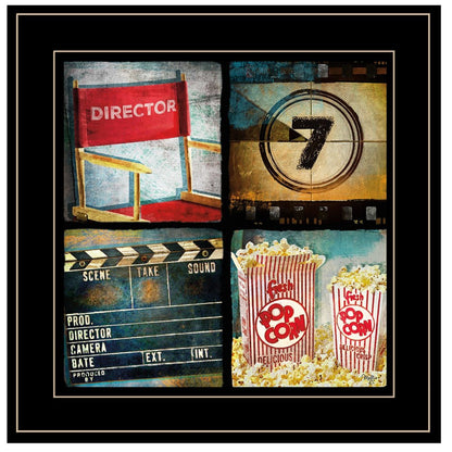 At The Movies 5 Black Framed Print Wall Art HomeRoots