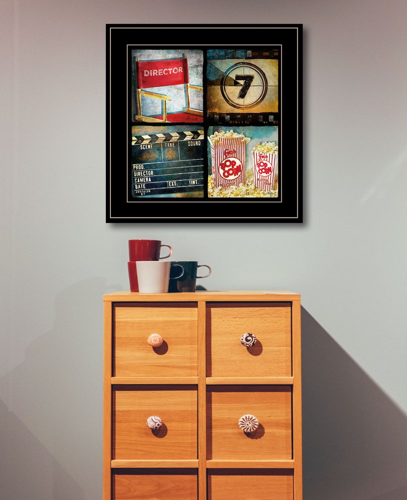 At The Movies 5 Black Framed Print Wall Art HomeRoots