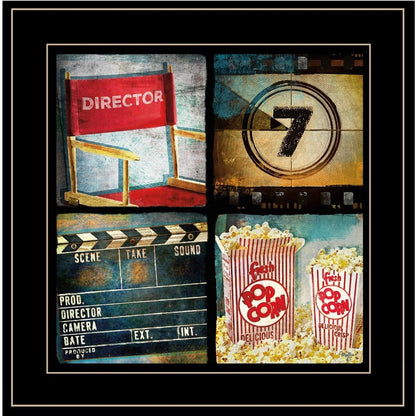 At The Movies 5 Black Framed Print Wall Art HomeRoots