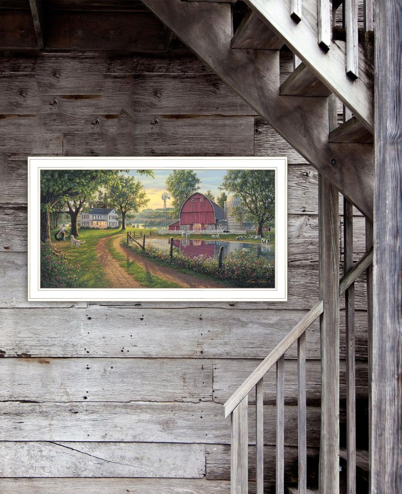 The Road Home 10 White Framed Print Wall Art HomeRoots