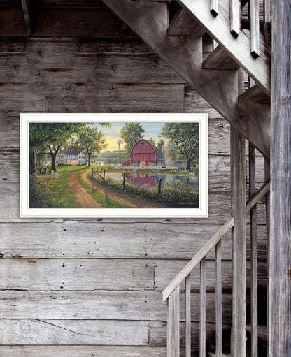 The Road Home 10 White Framed Print Wall Art HomeRoots