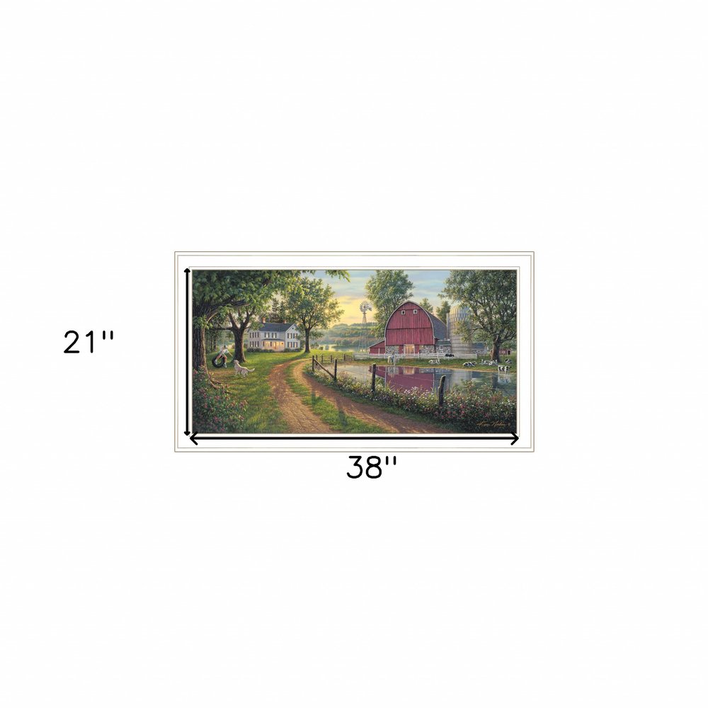 The Road Home 10 White Framed Print Wall Art HomeRoots