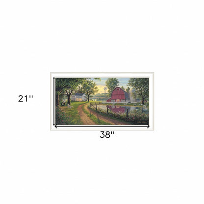 The Road Home 10 White Framed Print Wall Art HomeRoots