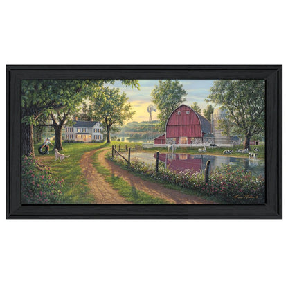The Road Home 11 Black Framed Print Wall Art HomeRoots