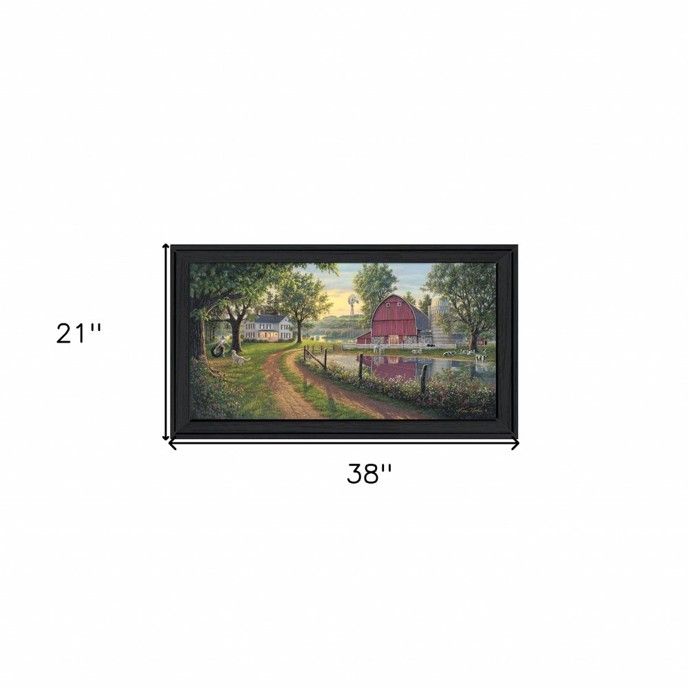 The Road Home 11 Black Framed Print Wall Art HomeRoots