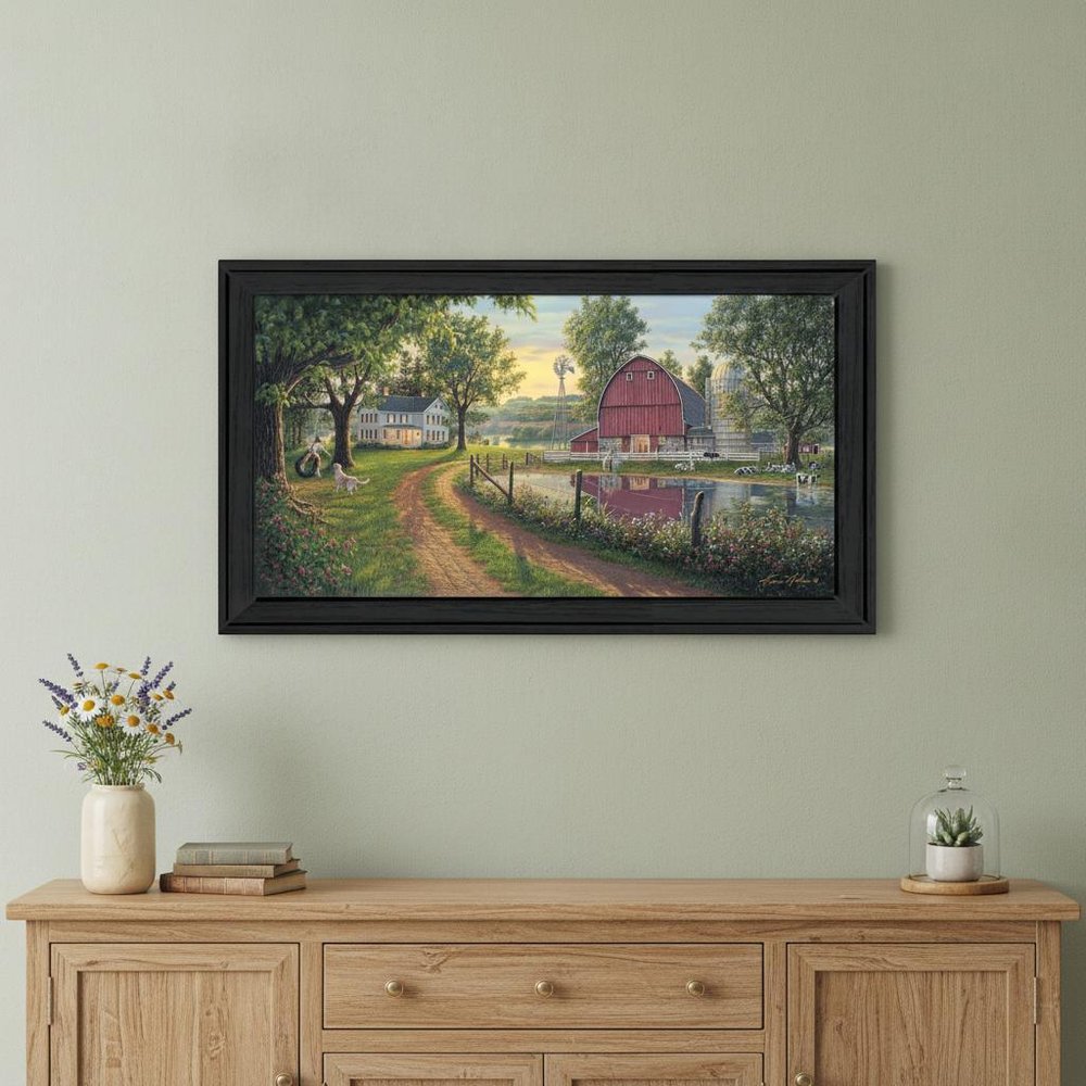 The Road Home 11 Black Framed Print Wall Art HomeRoots