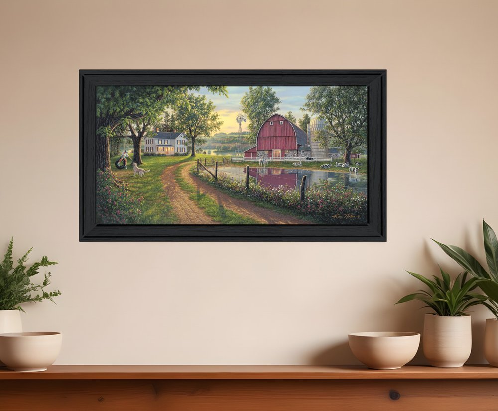 The Road Home 11 Black Framed Print Wall Art HomeRoots
