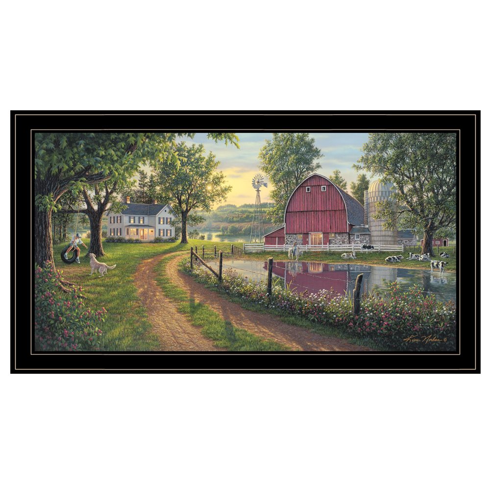 The Road Home 12 Black Framed Print Wall Art HomeRoots