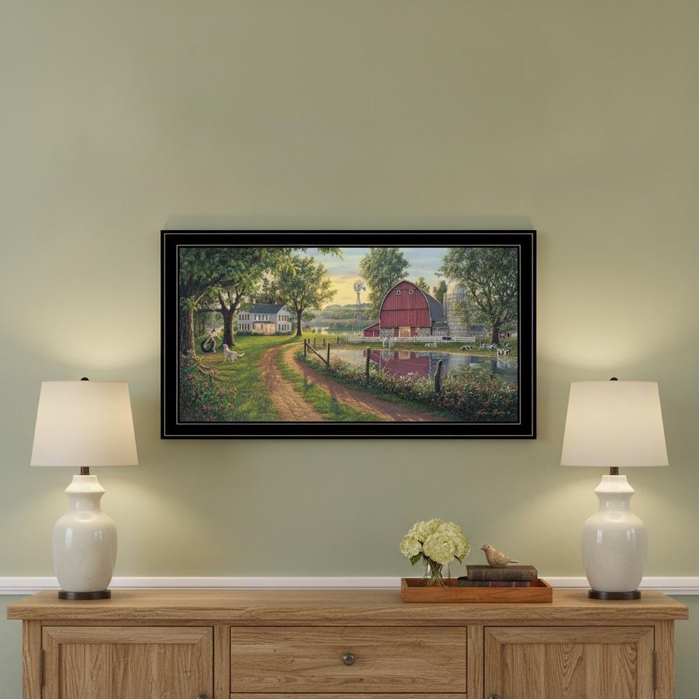 The Road Home 12 Black Framed Print Wall Art HomeRoots