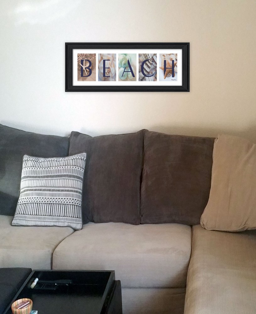 Beach 2 Black Framed Print Wall Art HomeRoots