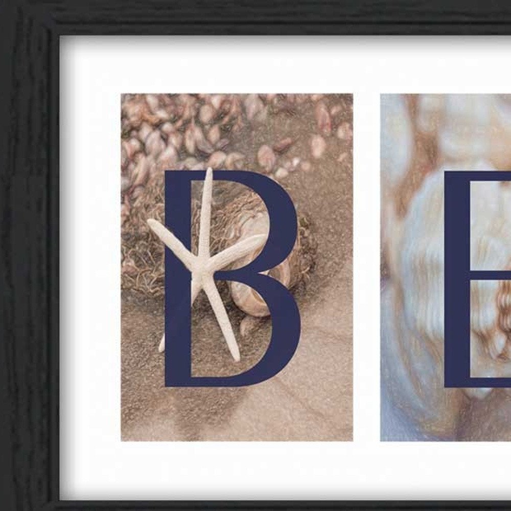 Beach 2 Black Framed Print Wall Art HomeRoots